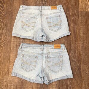 Aeropostale Distressed Jean Shorts – Set of 2 – Size 5/6